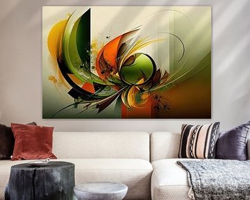 Orange & Green
