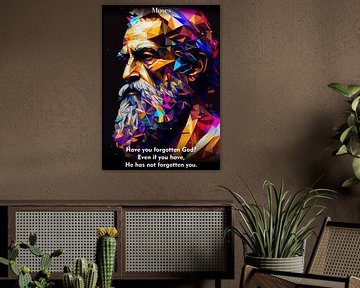 Moses Quotes by WpapArtist WPAP Artist