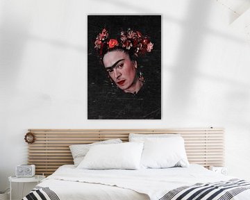 Frida - RED ROSES by MIXED