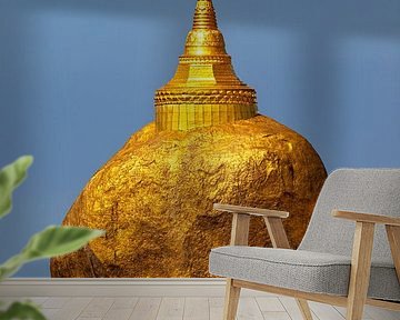 Der Goldene Felsen in Myanmar
