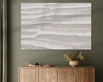 modern sand patterns due to weathering by eric van der eijk
