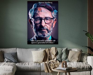 Steven Spielberg Citaten van WpapArtist WPAP Artist