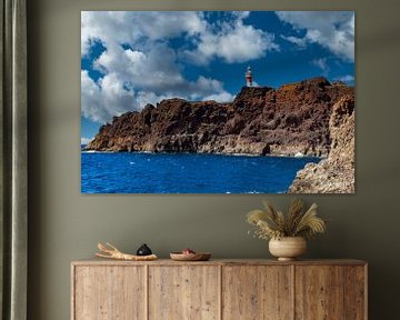 Punta de Teno, lighthouse on Tenerife Spain by Gert Hilbink