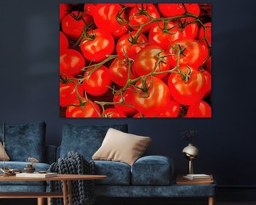 Tomaten aan de wijnstok van Dorothy Berry-Lound