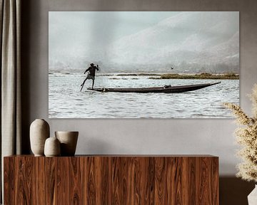 The fishermen of Inle Lake in Myanmar by Roland Brack