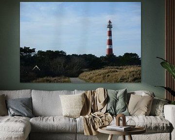 De vuurtoren van Ameland van Yvette J. Meijer