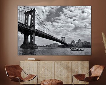 Manhattan Bridge 03 van Peter Bongers