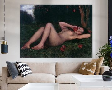 Torajiro Kojima – A Nude with Camellias von Peter Balan