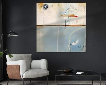 Abstract composition, pastel by Studio Allee