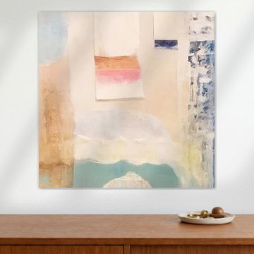 Abstraktes Wabi-Sabi in Pastell von Studio Allee