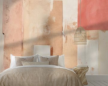 Abstract Wabi-sabi in pastel by Studio Allee