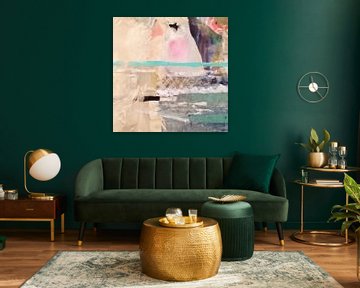 Abstract Wabi-sabi in pastel by Studio Allee