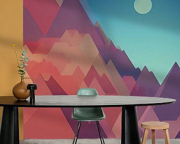 abstrakte Berge von Karin van Bylevelt