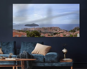 Dubrovnik Panorama in Kroatië