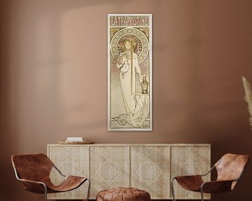 La Trappistine (1896) by Alphonse Mucha by Peter Balan