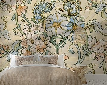 Clematis (1897–98) von Alphonse Mucha von Peter Balan