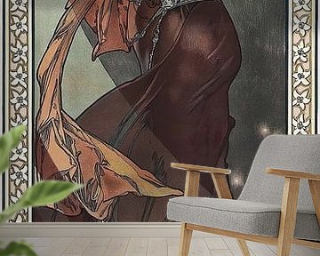 Étoile Polaire (1902) von Alphonse Mucha von Peter Balan