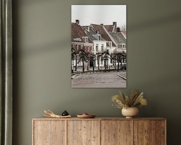 Grote Spuit vanaf Kleine Koppel Amersfoort van Amersfoort Fotoprint