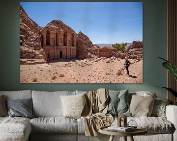Monastère de Petra. sur Floyd Angenent