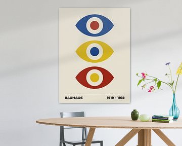 Bauhaus Eyes in Primary Colours