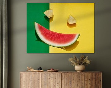 Happy Fruit Wassermelone Ananas von Martijn Hoogendoorn