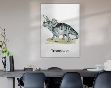 Triceratops sur Gal Design