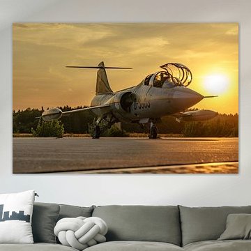 Lockheed TF-104G Starfighter der Royal Air Force. von Jaap van den Berg