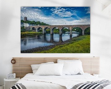 Gemälde-Look - Brücke nahe Galway von Martin Diebel