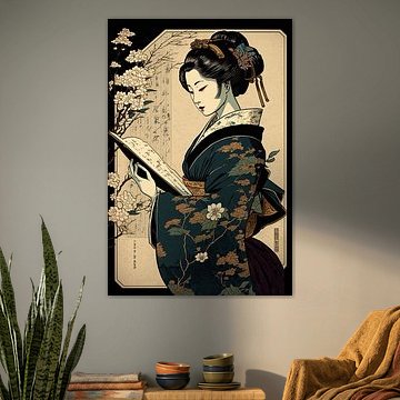 Enchanting Geisha, Harmony of Beauty by Peter Balan