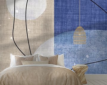 TW Living - BLUE Linen - THREE