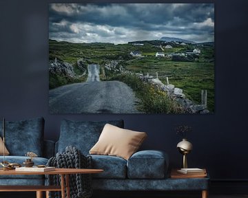 Schilderij kijken - Iers landschap van Martin Diebel