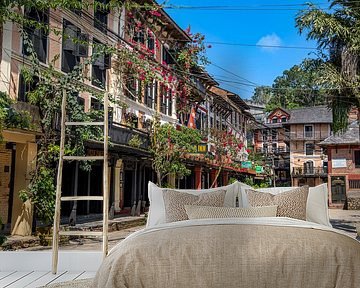 Picturesque village in Nepal. by Floyd Angenent
