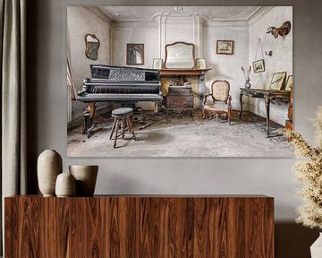 Pianos & Pianos in Abandoned Places by Gentleman of Decay