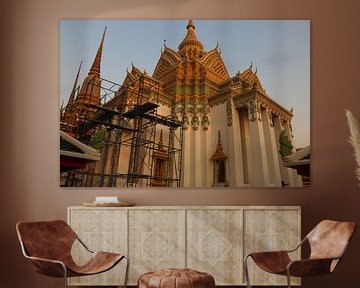 Phra Mondop in Wat Pho is de bibliotheekzaal voor boeddhistische geschriften. van kall3bu