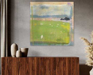 Fresh pastel colours abstract by Studio Allee