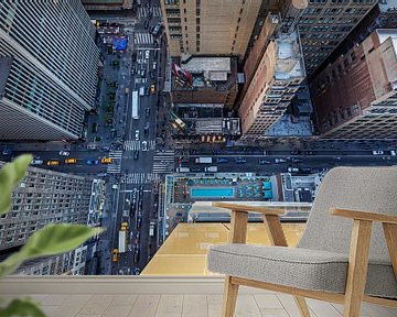 Duizelingwekkend New York vanaf grote hoogte van Lynxs Photography