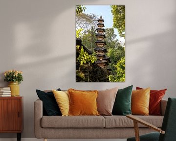 Tempel op Bali. van Floyd Angenent