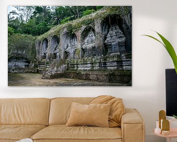 Rock temple in Bali. by Floyd Angenent