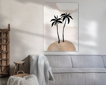 Abstract Palm 3 by Gal Design