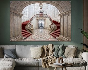 Lost Places - Eingangsportale mit Treppe von Gentleman of Decay