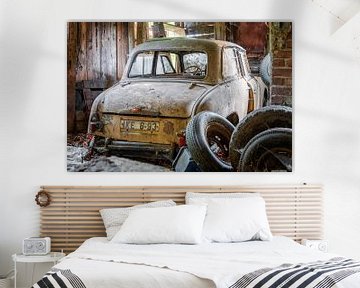 Lost Place - Trabant P 70 abandonnée - RDA sur Gentleman of Decay