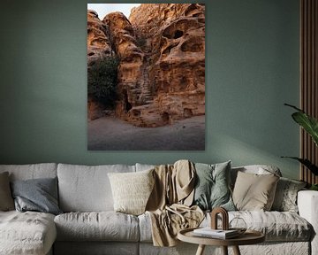 Little Petra in Jordan, Middle East