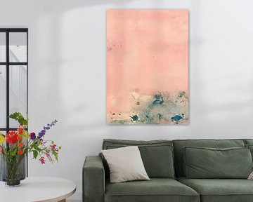 Wabi-sabi in zacht roze pastel van Studio Allee