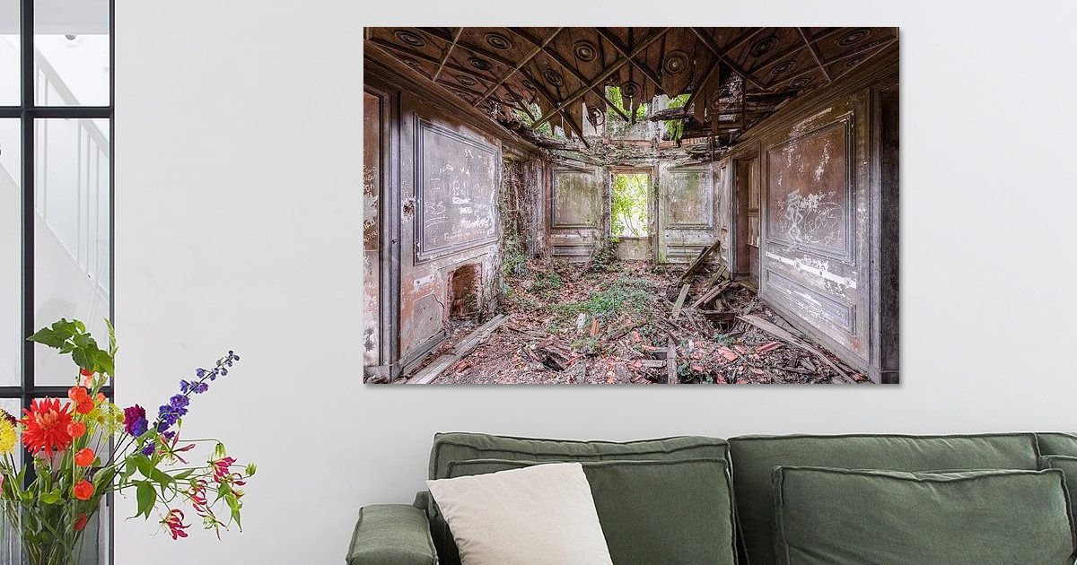 Lost Place - verlassene Räume - wenn die Natur Einzug hält von ...