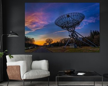 Westerbork tijdens blauwe uur van Bea Budai