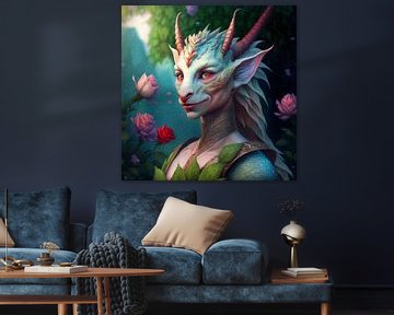 Reine des dragons sur Gisela- Art for You