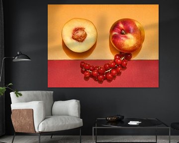 Blij Fruit Nectarine Rode Bessen van Martijn Hoogendoorn