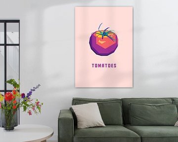 Tomates Popart rouge