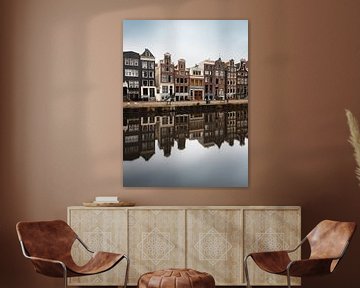 Huizen op Herengracht, Amsterdam van Lorena Cirstea