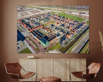 Aerial view: New building Kreekrijk Assendelft by Pascal Fielmich